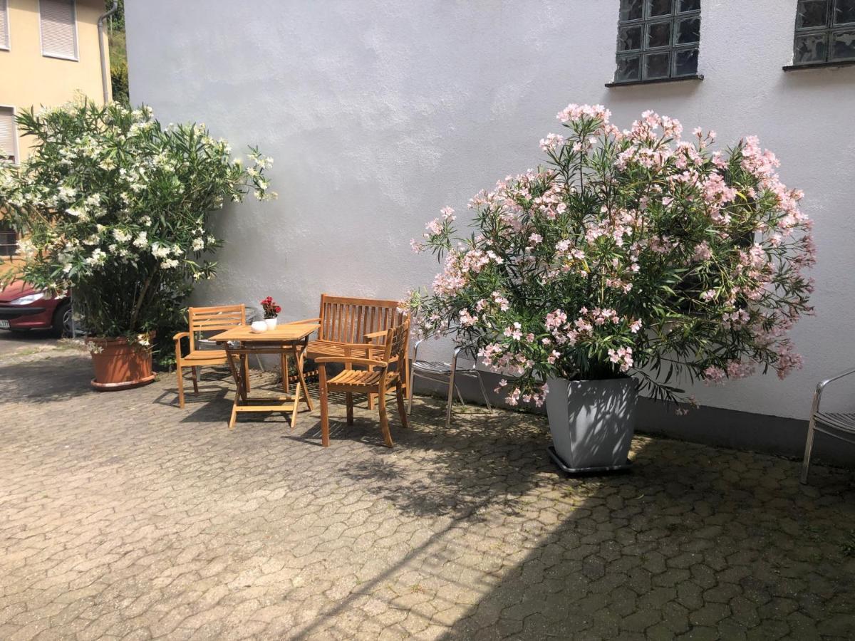 Schoene Ferienwohnung Altes Gebaelk Fachwerkhaus باشاراش المظهر الخارجي الصورة